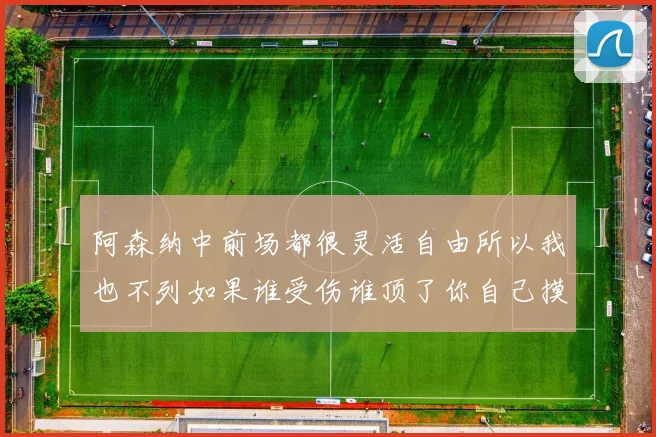 阿森纳中前场都很灵活自由所以我也不列如果谁受伤谁顶了你自己摸索巴